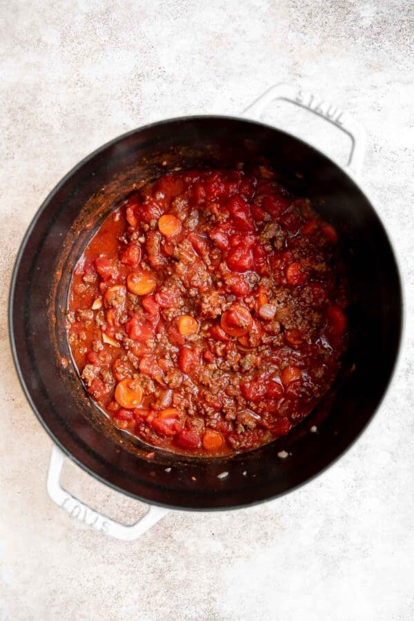Hamburger Soup with Macaroni (Goulash Soup) - Ahead of Thyme