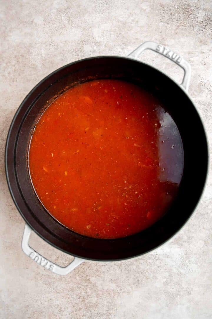 Hamburger Soup with Macaroni (Goulash Soup) - Ahead of Thyme