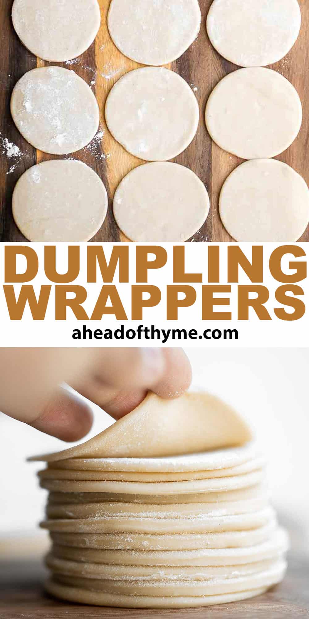Homemade Dumpling Wrappers