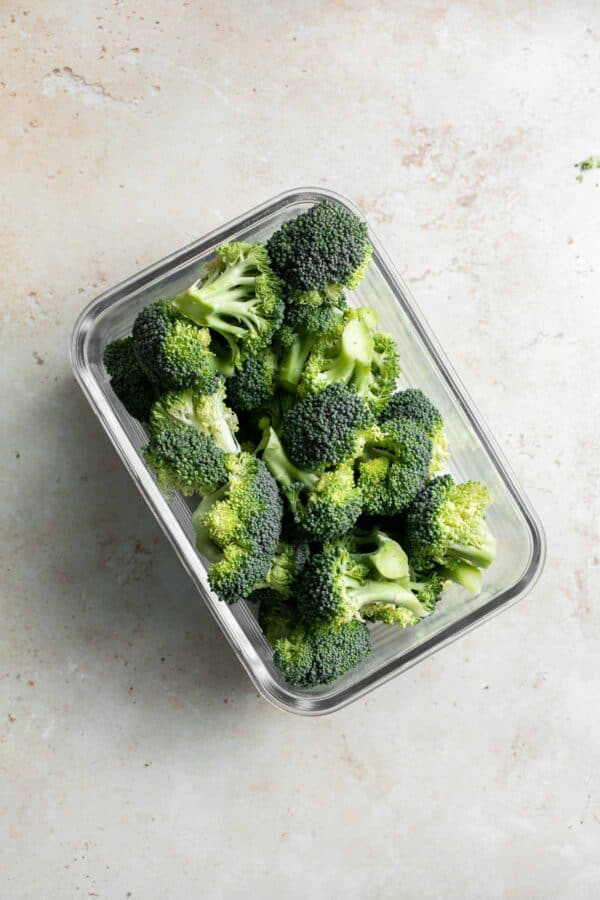 Microwave Steamed Broccoli - Ahead of Thyme