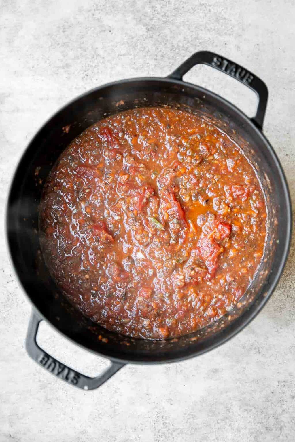 Vegetarian Bolognese Ahead of Thyme
