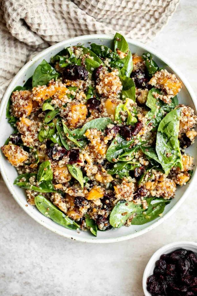 Butternut Squash Quinoa Salad Ahead of Thyme
