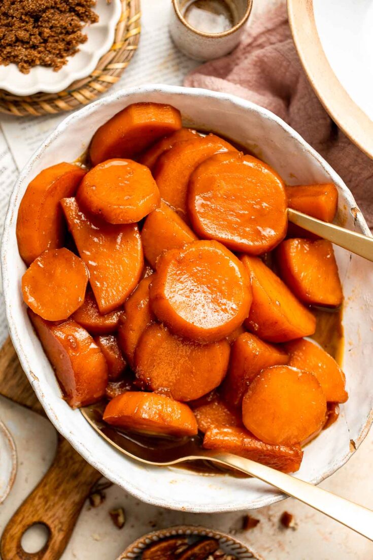 Candied Yams Ahead of Thyme