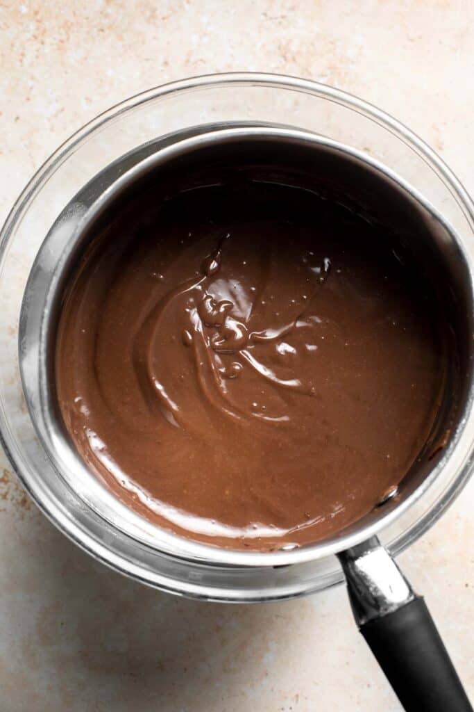 Once you try Homemade Chocolate Pudding, you’ll never want to touch another box of instant pudding mix. This no bake recipe takes 5 minutes to prep! | aheadofthyme.com