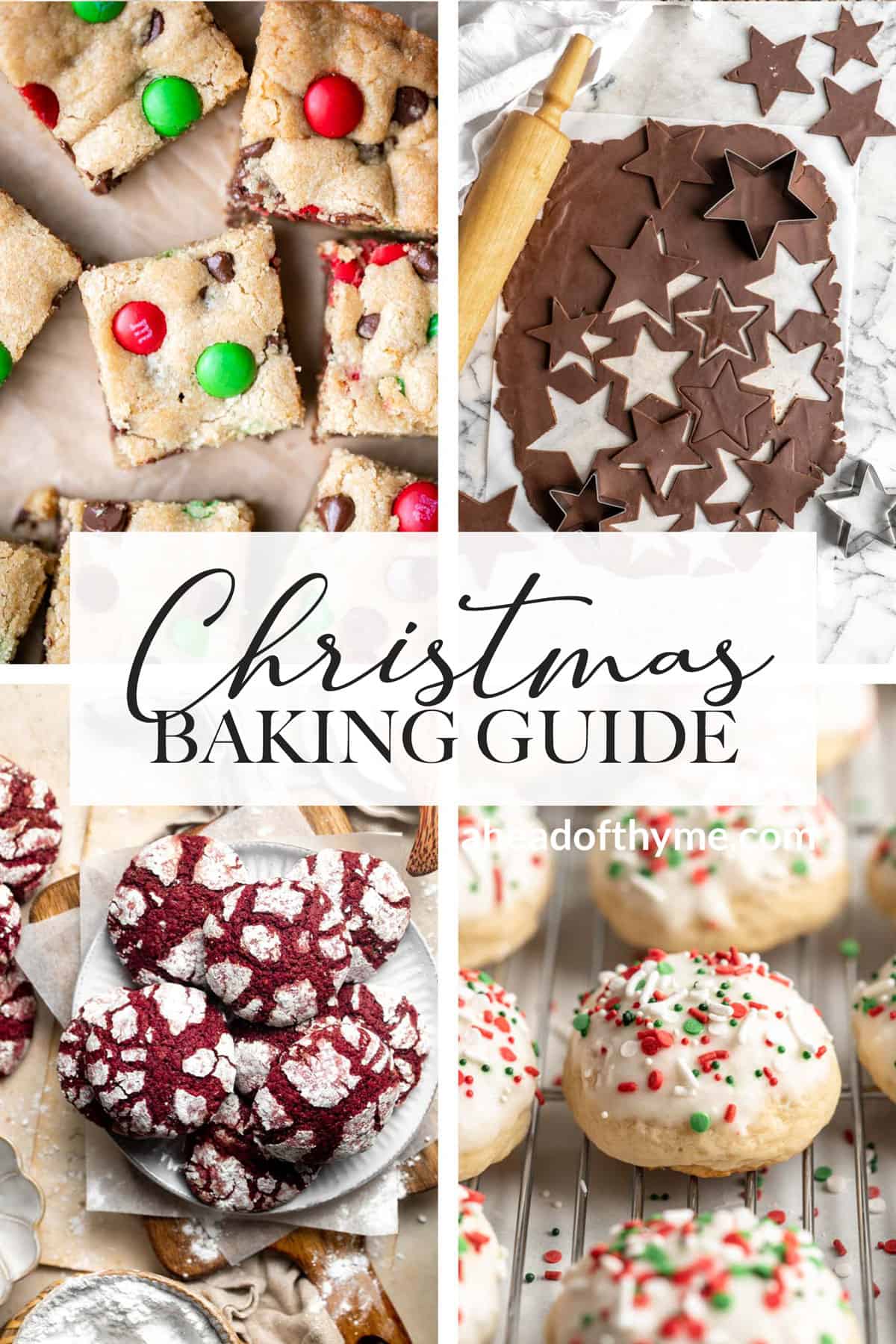 Christmas Baking Guide + Checklists