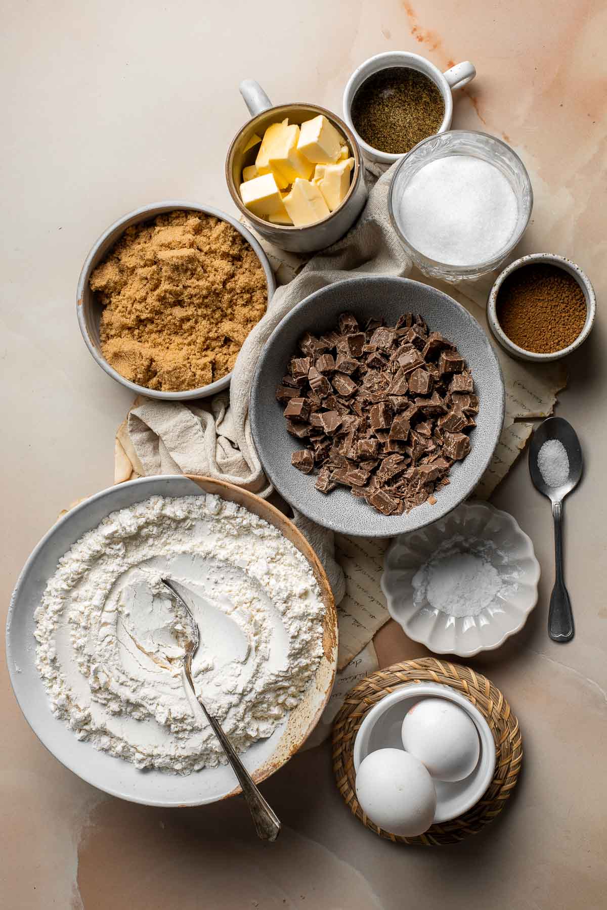 Coffee Cookies are soft and chewy, loaded with real coffee and chocolate chunks. This quick easy one bowl recipe takes under 20 minutes to make. | aheadofthyme.com