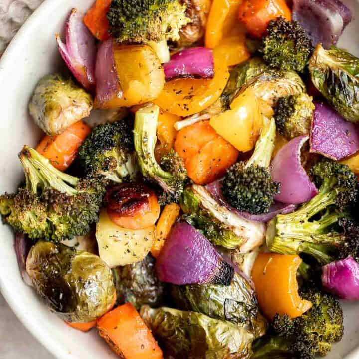 Oven Roasted Vegetables Ahead of Thyme