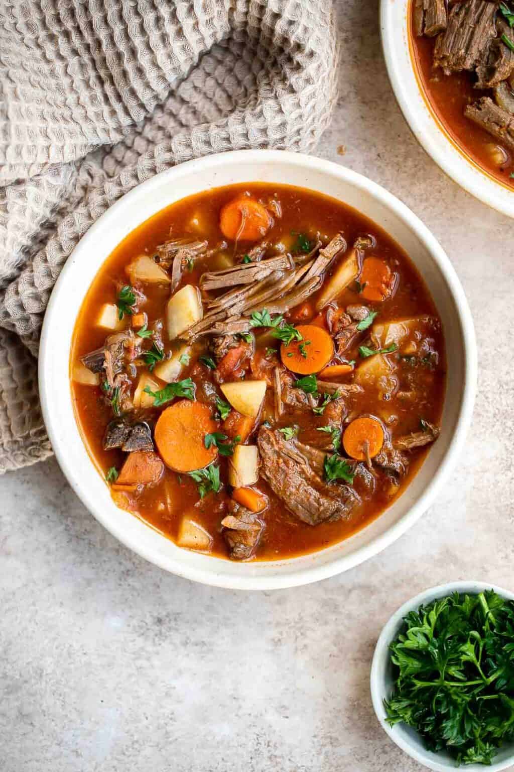 Pot Roast Soup Ahead of Thyme