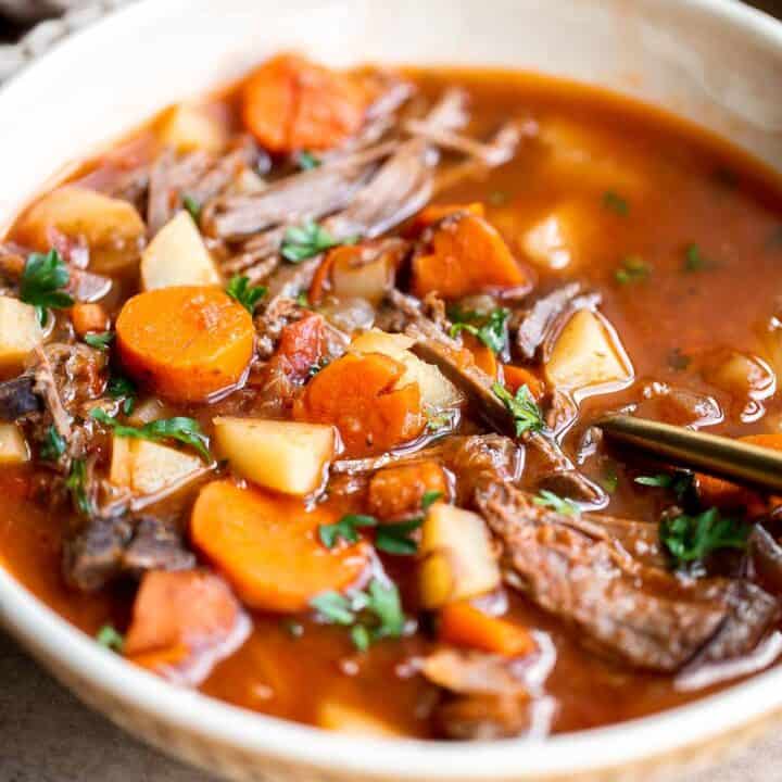 Pot Roast Soup Ahead of Thyme