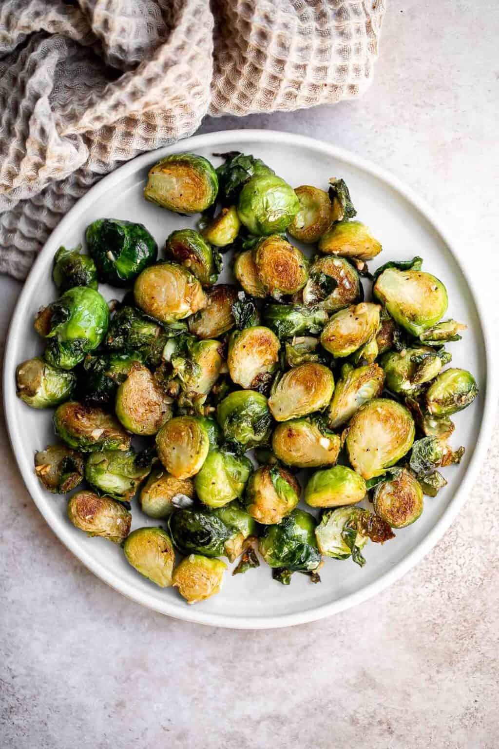 Sautéed Brussels Sprouts Ahead of Thyme