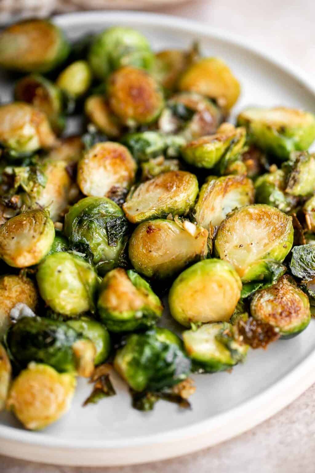 Sautéed Brussels Sprouts Ahead of Thyme