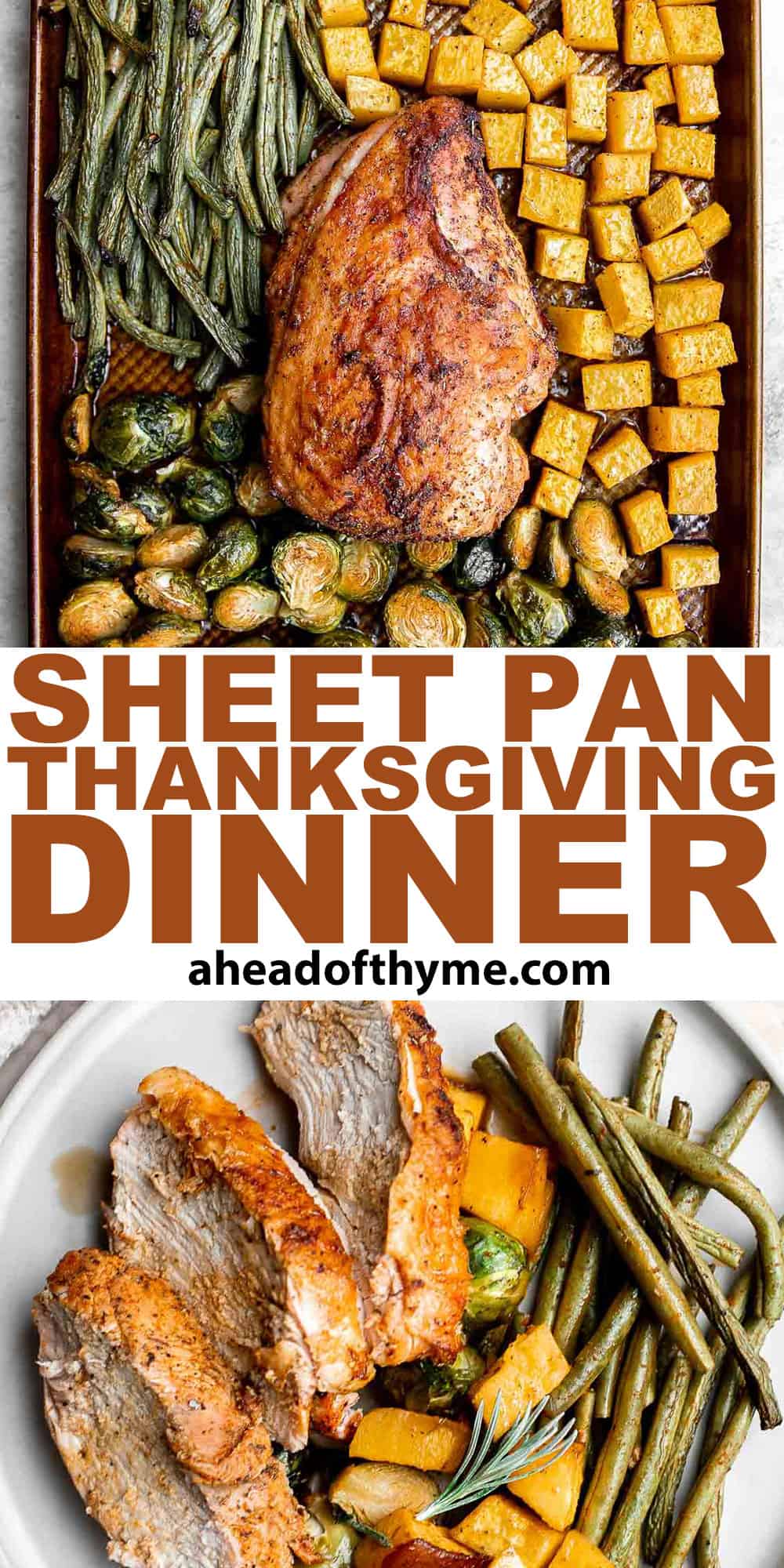 Sheet Pan Thanksgiving Dinner