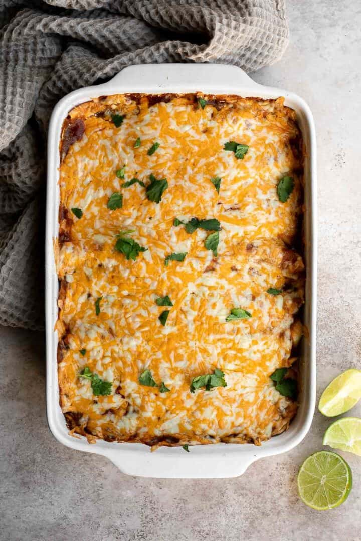 Turkey Enchiladas Ahead of Thyme