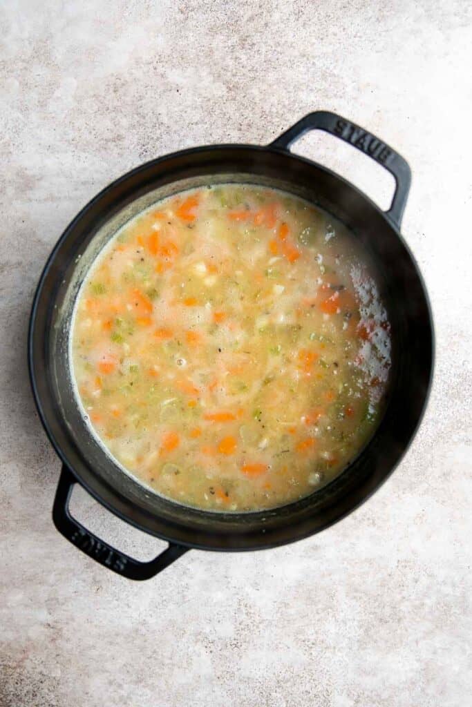 White Bean Soup with Kale is a hearty and nourishing one-pot meal that is flavorful and easy. Make this healthy soup in 30 minutes using simple ingredients. | aheadofthyme.com