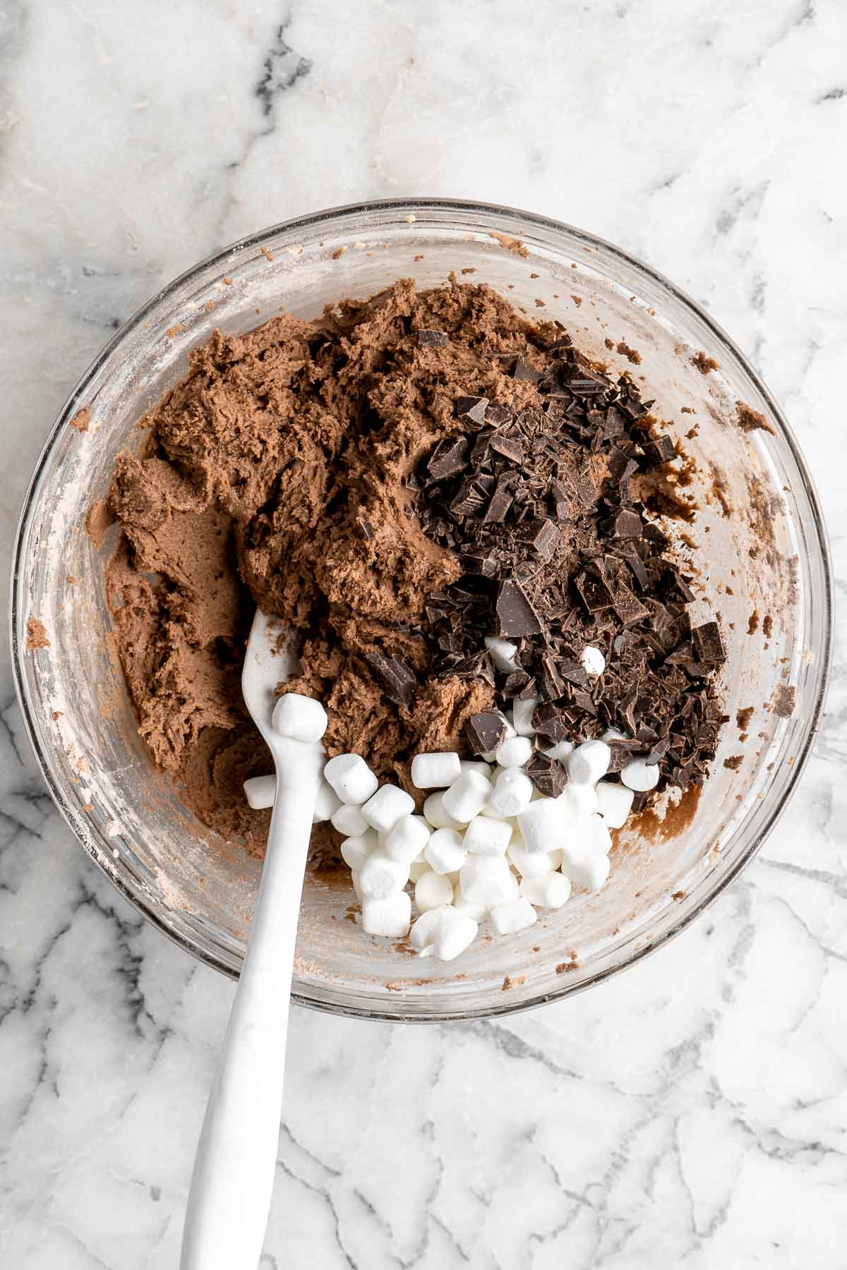 Hot Chocolate Cookies are soft and chewy, loaded with classic hot cocoa ingredients, and is so easy to make in just 20 minutes (no chilling required!). | aheadofthyme.com