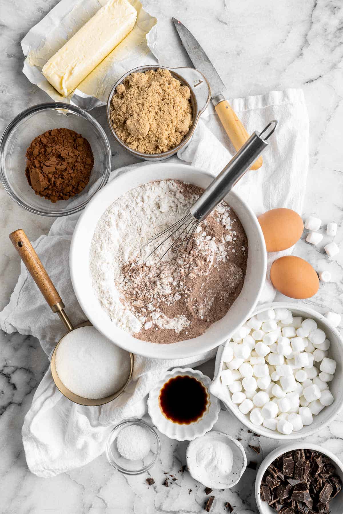 Hot Chocolate Cookies are soft and chewy, loaded with classic hot cocoa ingredients, and is so easy to make in just 20 minutes (no chilling required!). | aheadofthyme.com