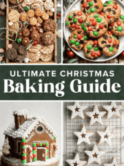 This Christmas Baking Guide with free checklists covers essential ingredients, tools, tips, mistakes to avoid, and holiday baking recipes. | aheadofthyme.com