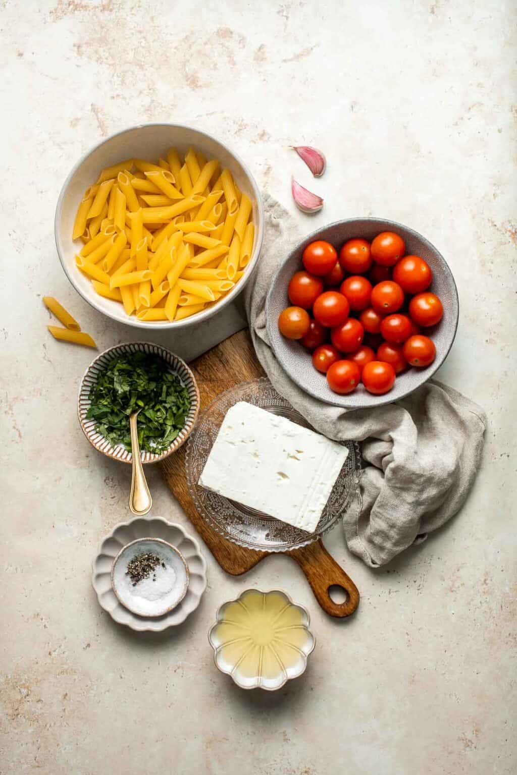 Baked Feta Pasta Ahead of Thyme