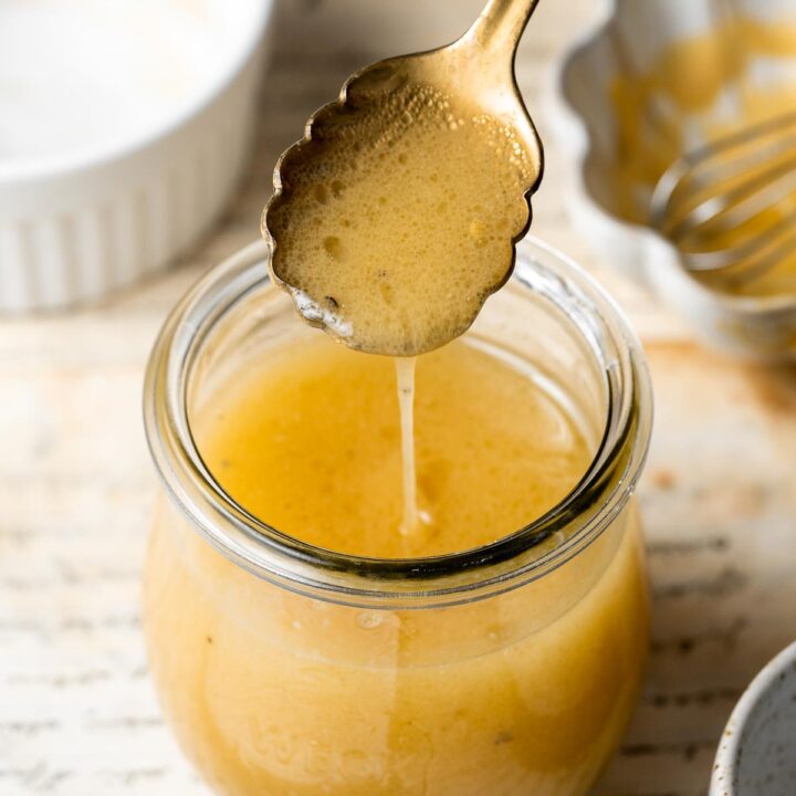 Honey Mustard Dressing Ahead of Thyme