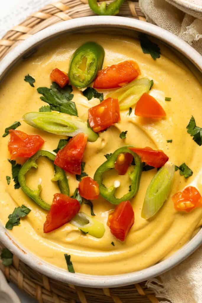 Vegan Queso Ahead of Thyme