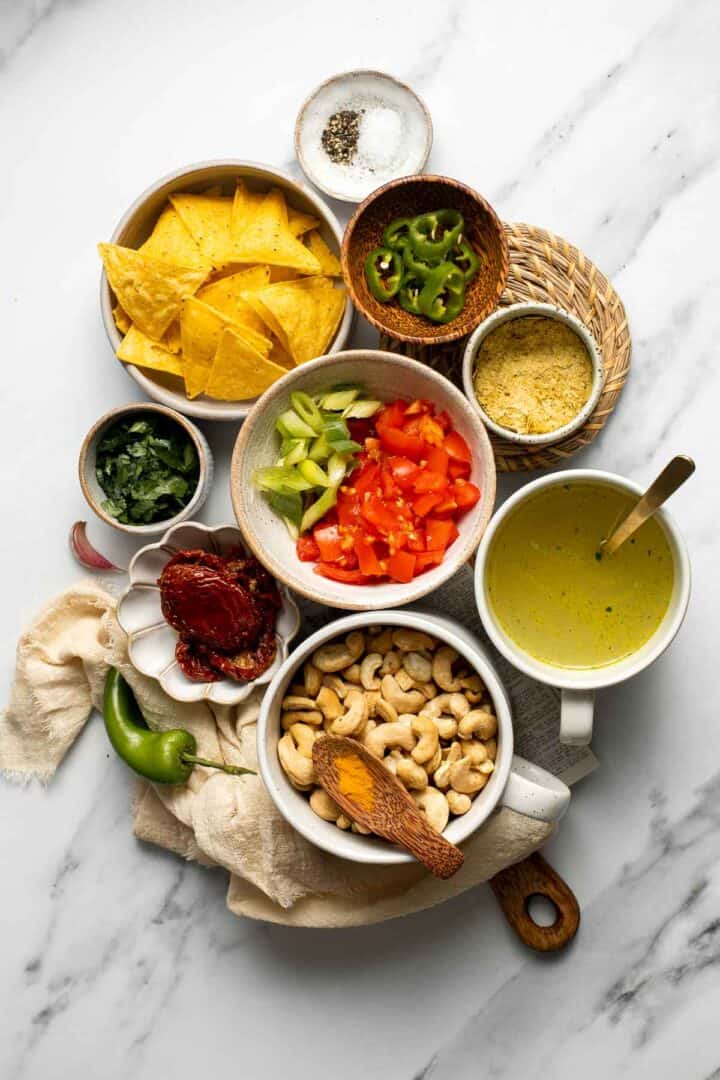 Vegan Queso Ahead of Thyme