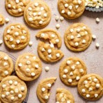 White Chocolate Chip Cookies are soft and chewy with golden crisp edges, and loaded with white chocolate chips. Ready in under 20 minutes with no chilling! | aheadofthyme.com