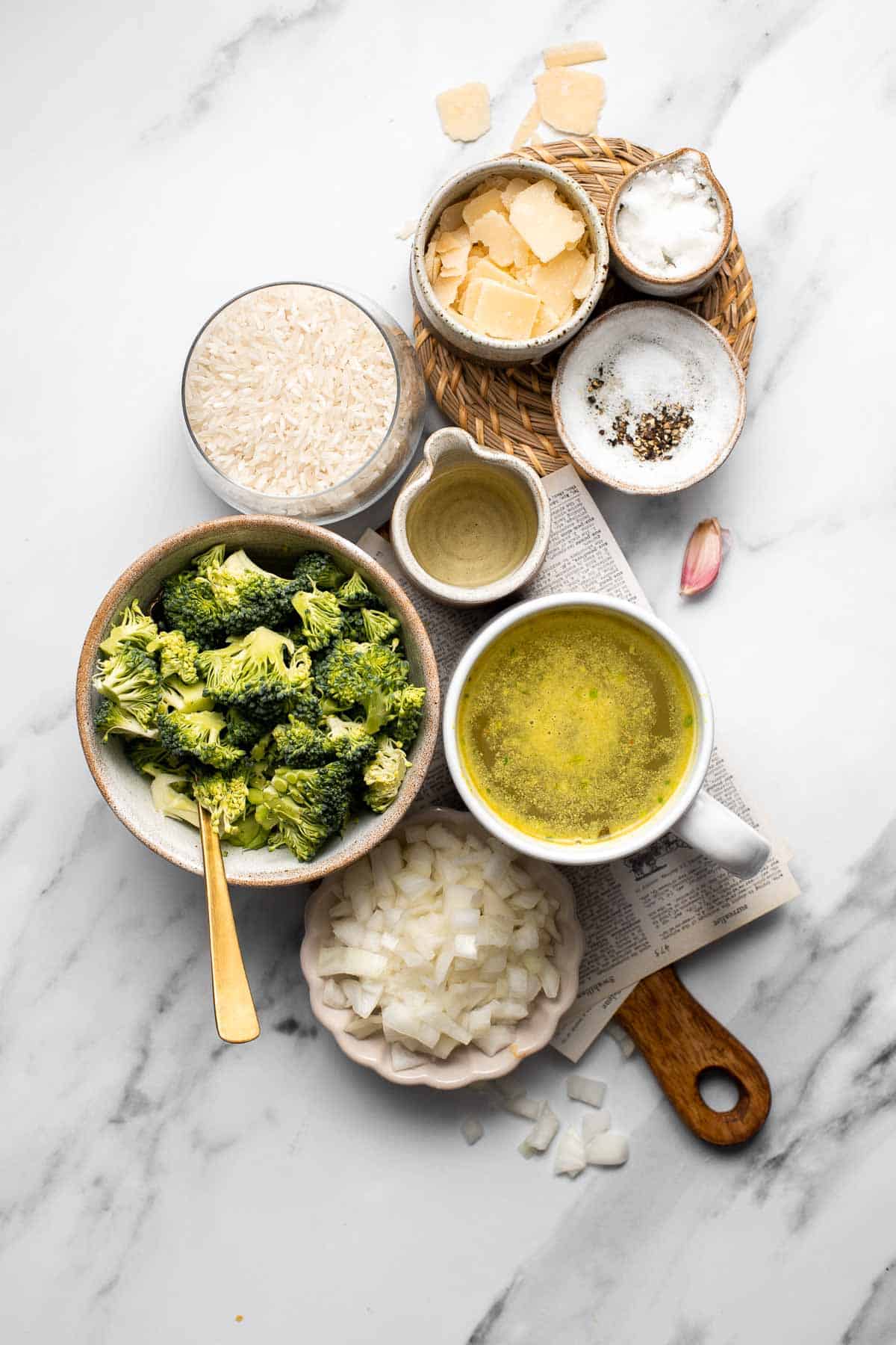 Broccoli Rice is the perfect side dish: creamy, cheesy, healthy, and filling. Plus, it’s quick and easy and all made in one pot in just over 30 minutes. | aheadofthyme.com