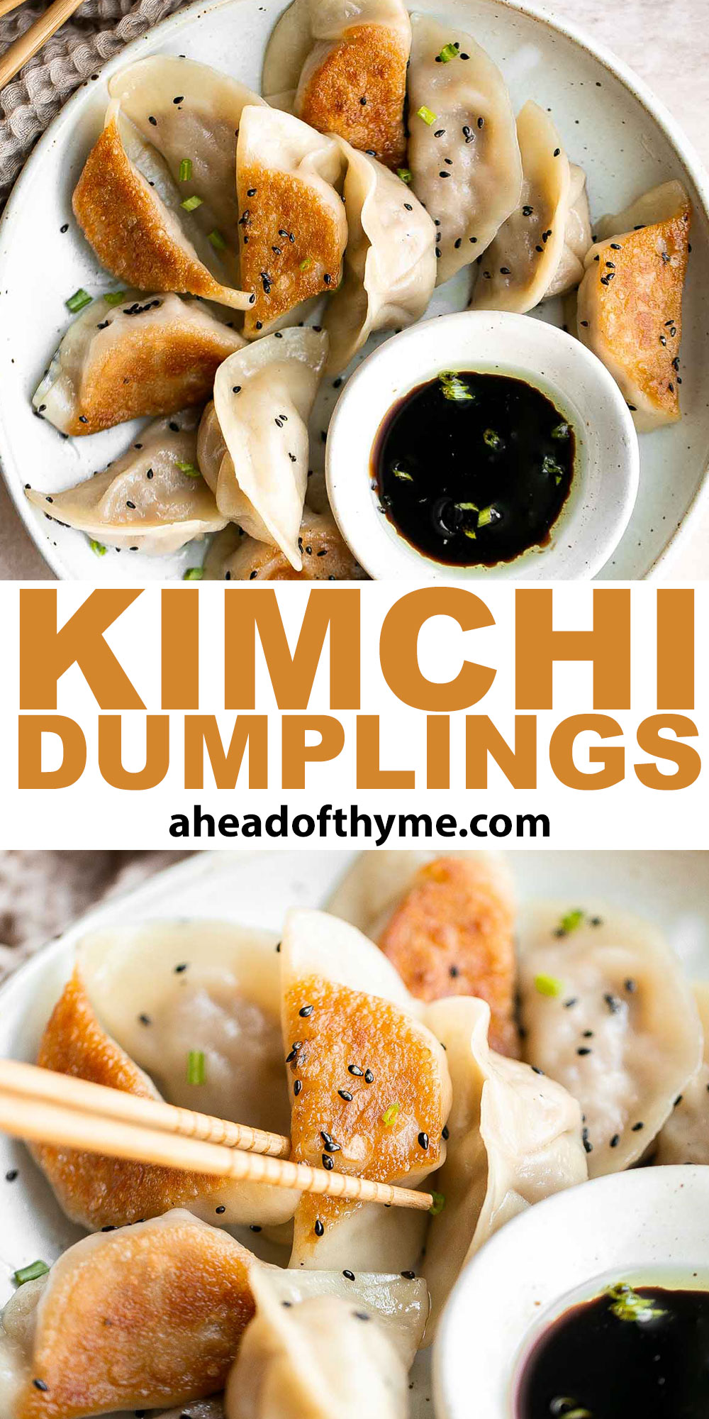 Kimchi Dumplings