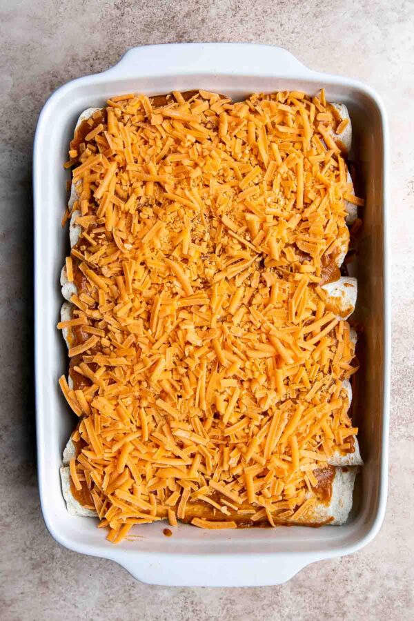 Shredded Beef Enchiladas Ahead of Thyme