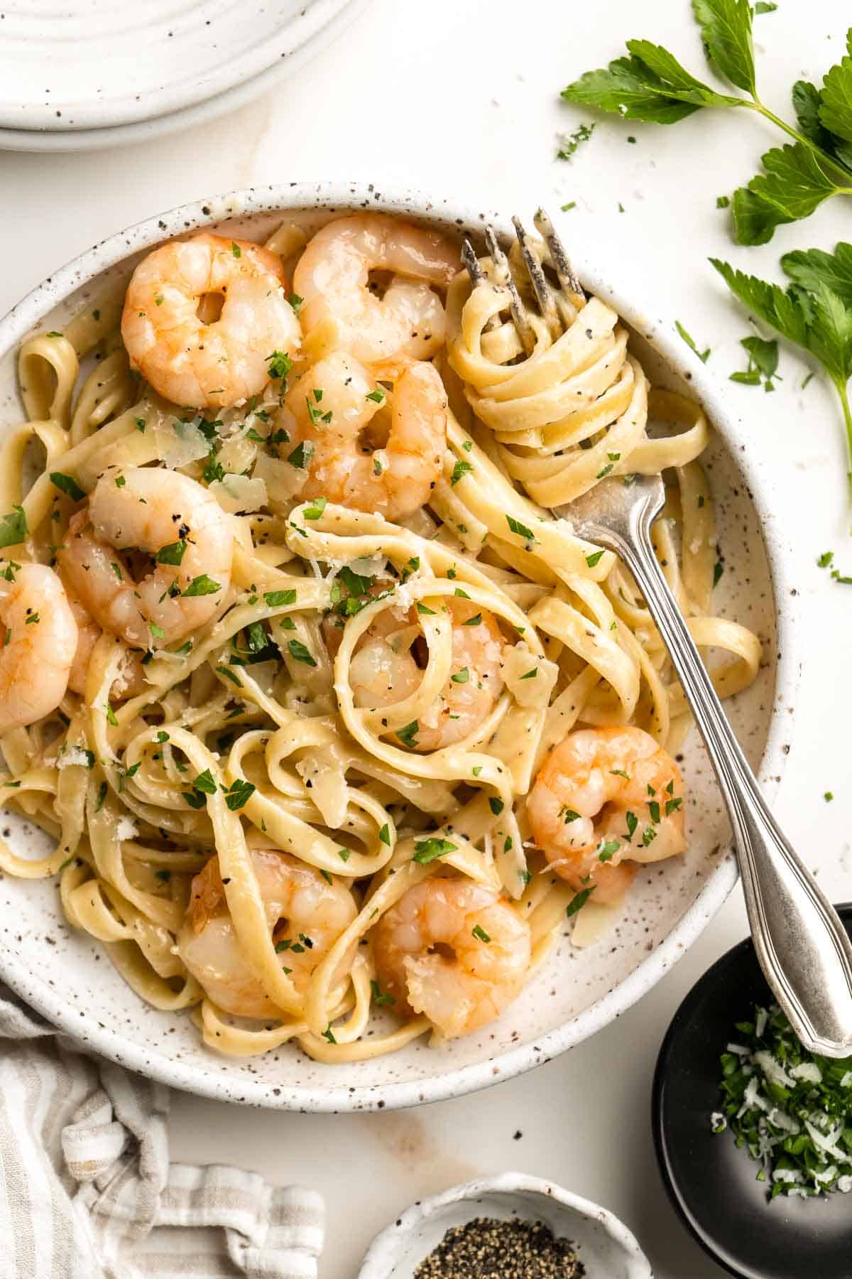 Shrimp Alfredo - Ahead of Thyme