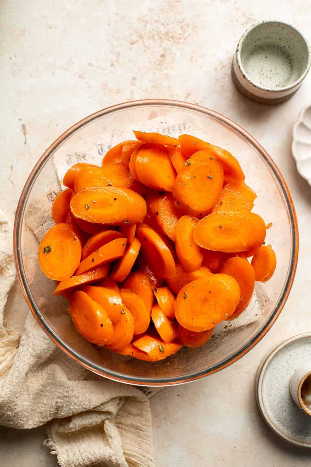 Roasted Carrots Ahead of Thyme