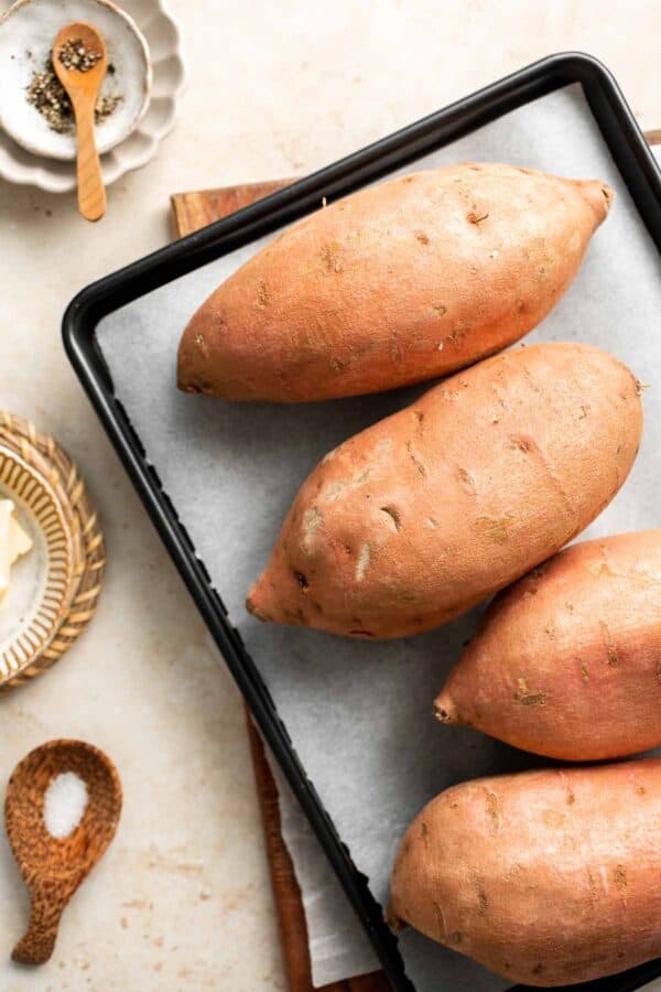 Baked Sweet Potato - Ahead of Thyme