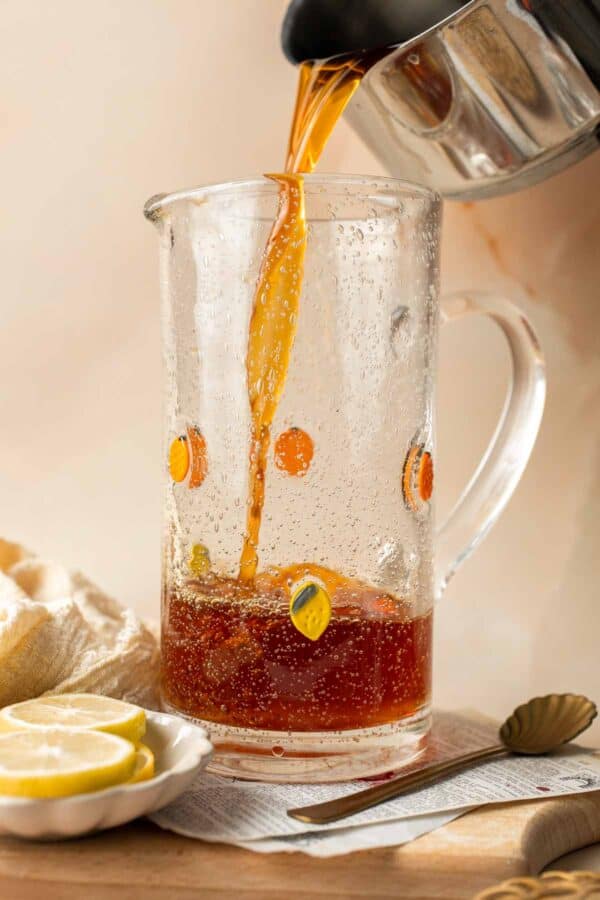 Homemade Iced Tea Ahead of Thyme