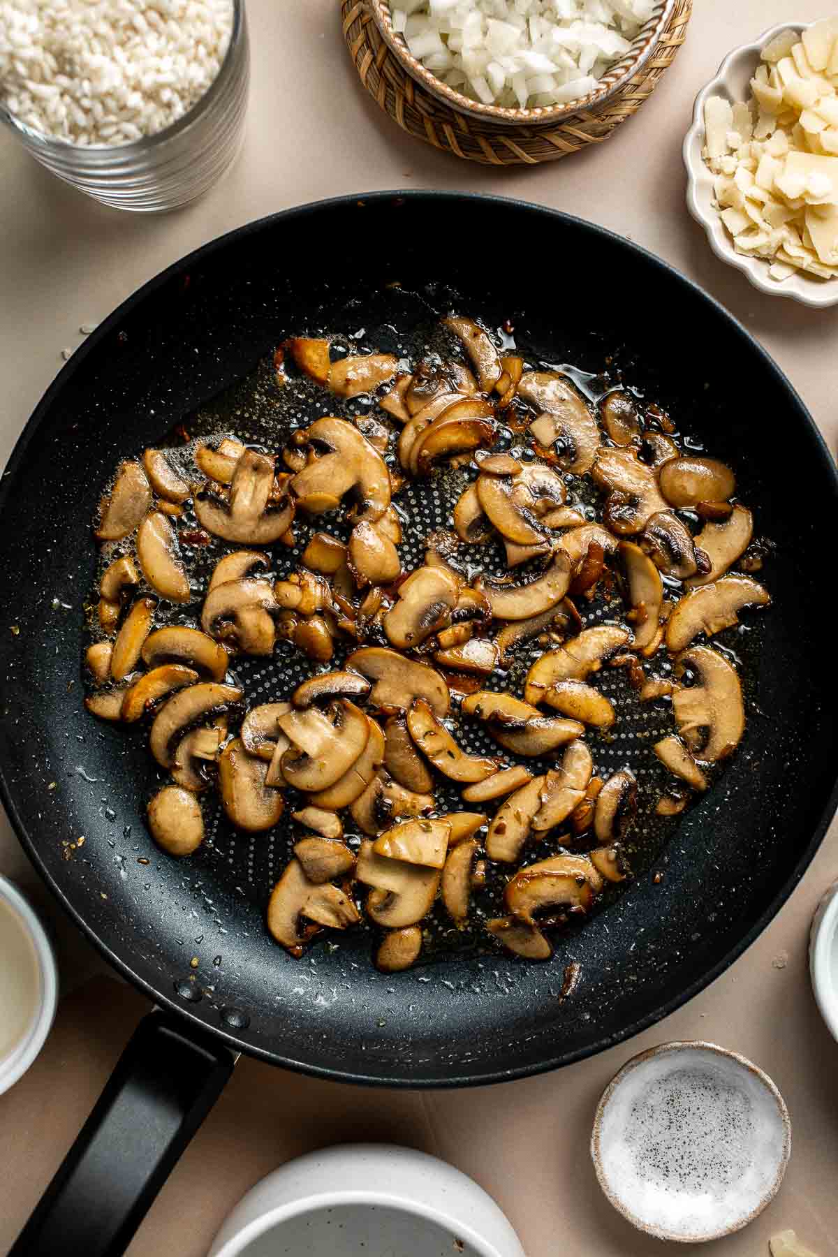 Mushroom Risotto - Ahead of Thyme