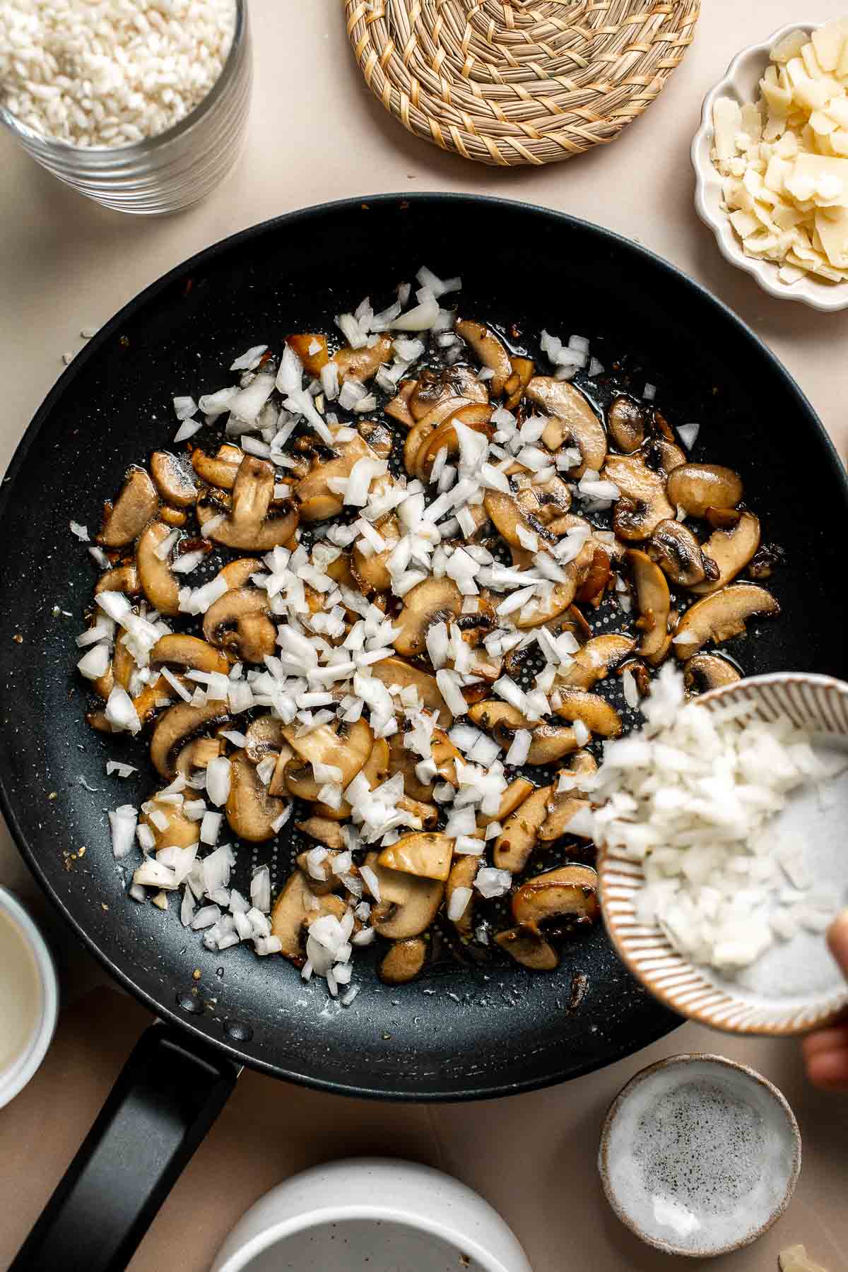 Mushroom Risotto - Ahead of Thyme