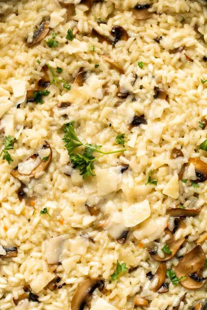 Mushroom Risotto - Ahead of Thyme