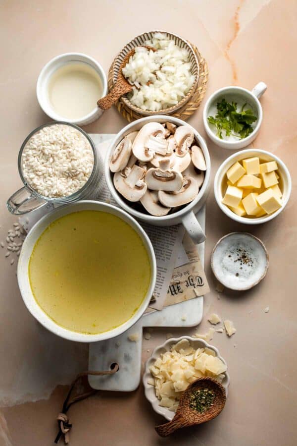 Mushroom Risotto - Ahead of Thyme