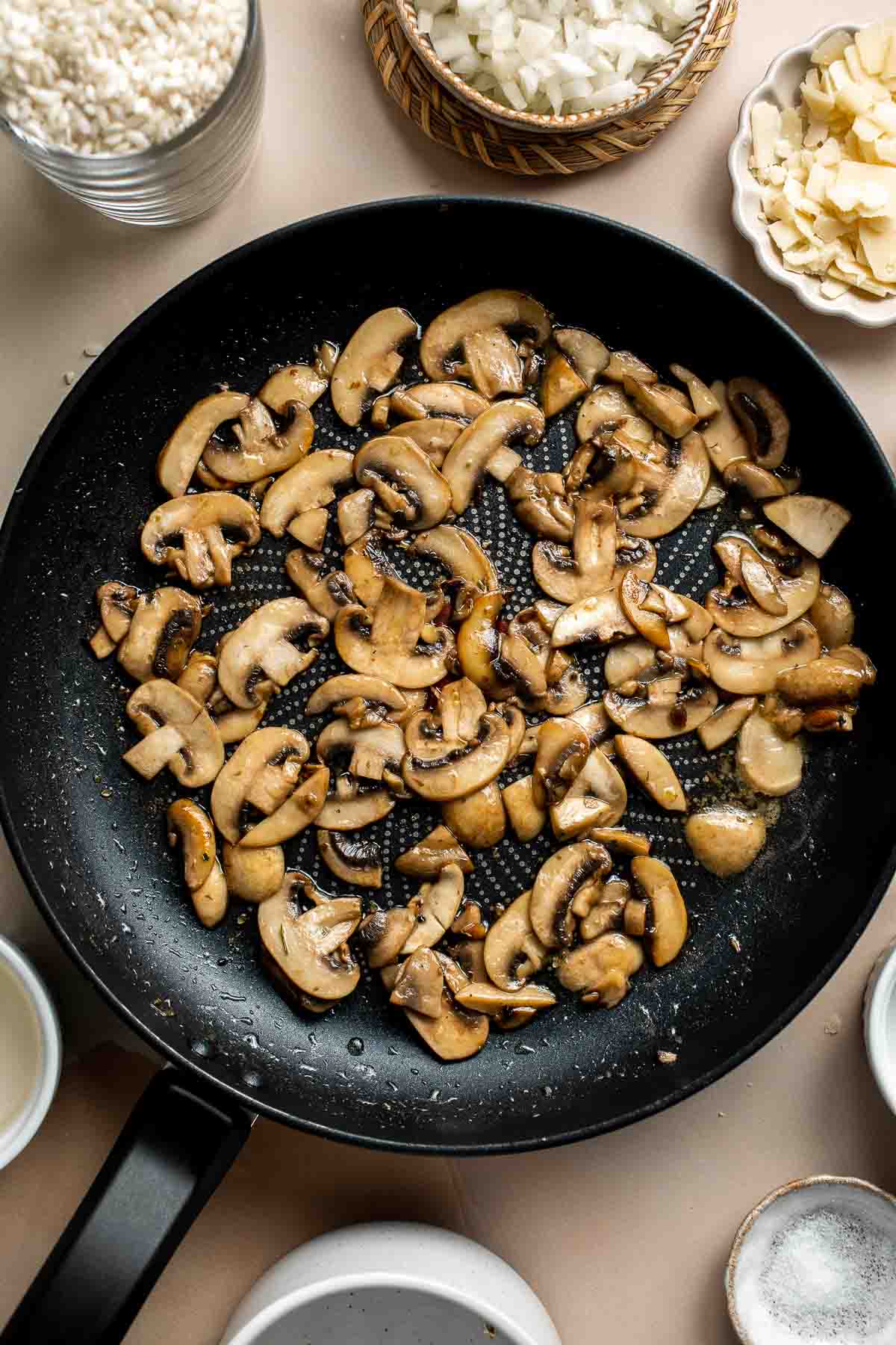Mushroom Risotto - Ahead of Thyme