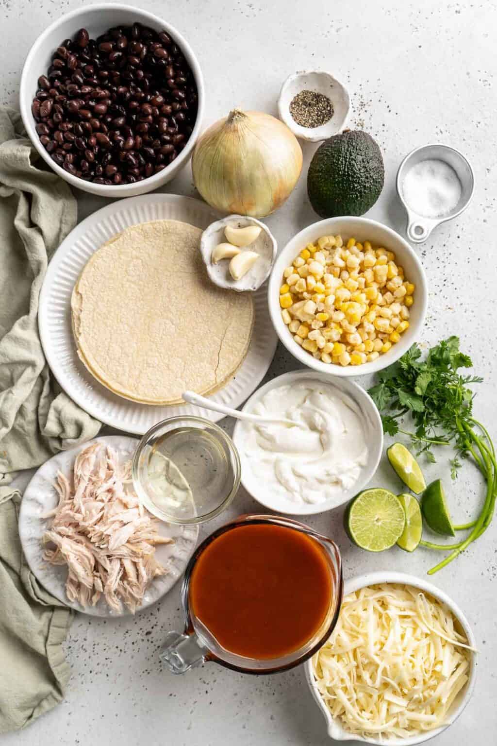 Chicken Enchilada Casserole Ahead of Thyme