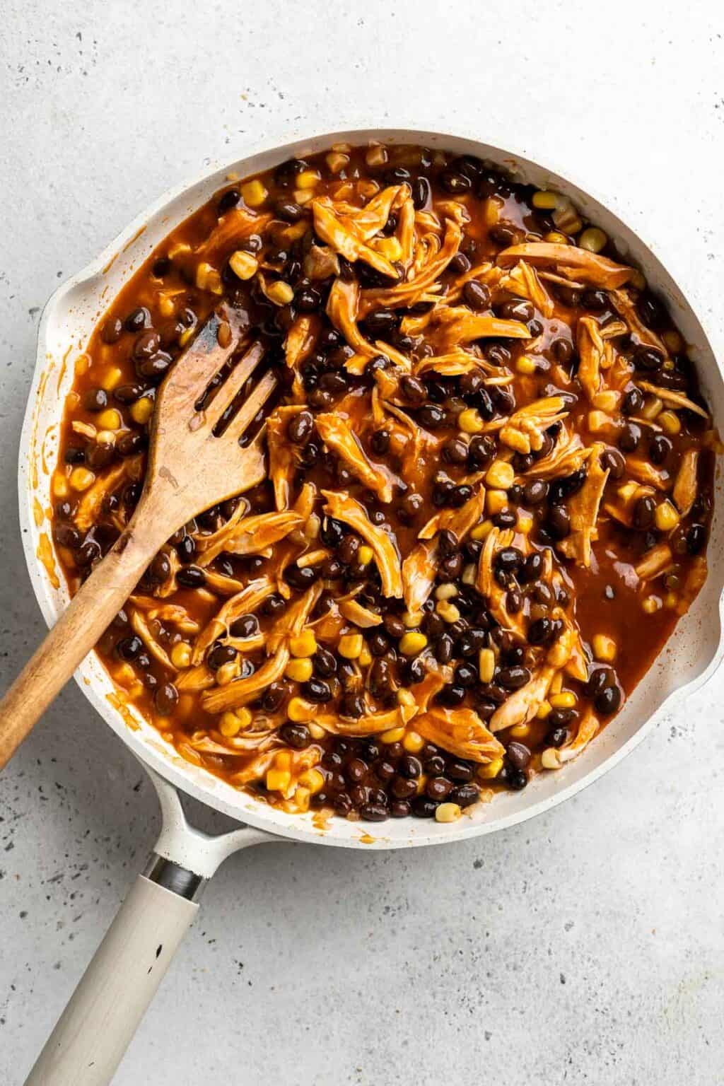 Chicken Enchilada Casserole Ahead of Thyme