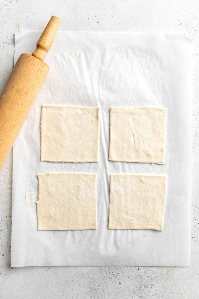 With a buttery, flaky crust and spiced sweet apple filling, these homemade Apple Turnovers are hands down one of the best ways to enjoy this seasonal fruit. | aheadofthyme.com