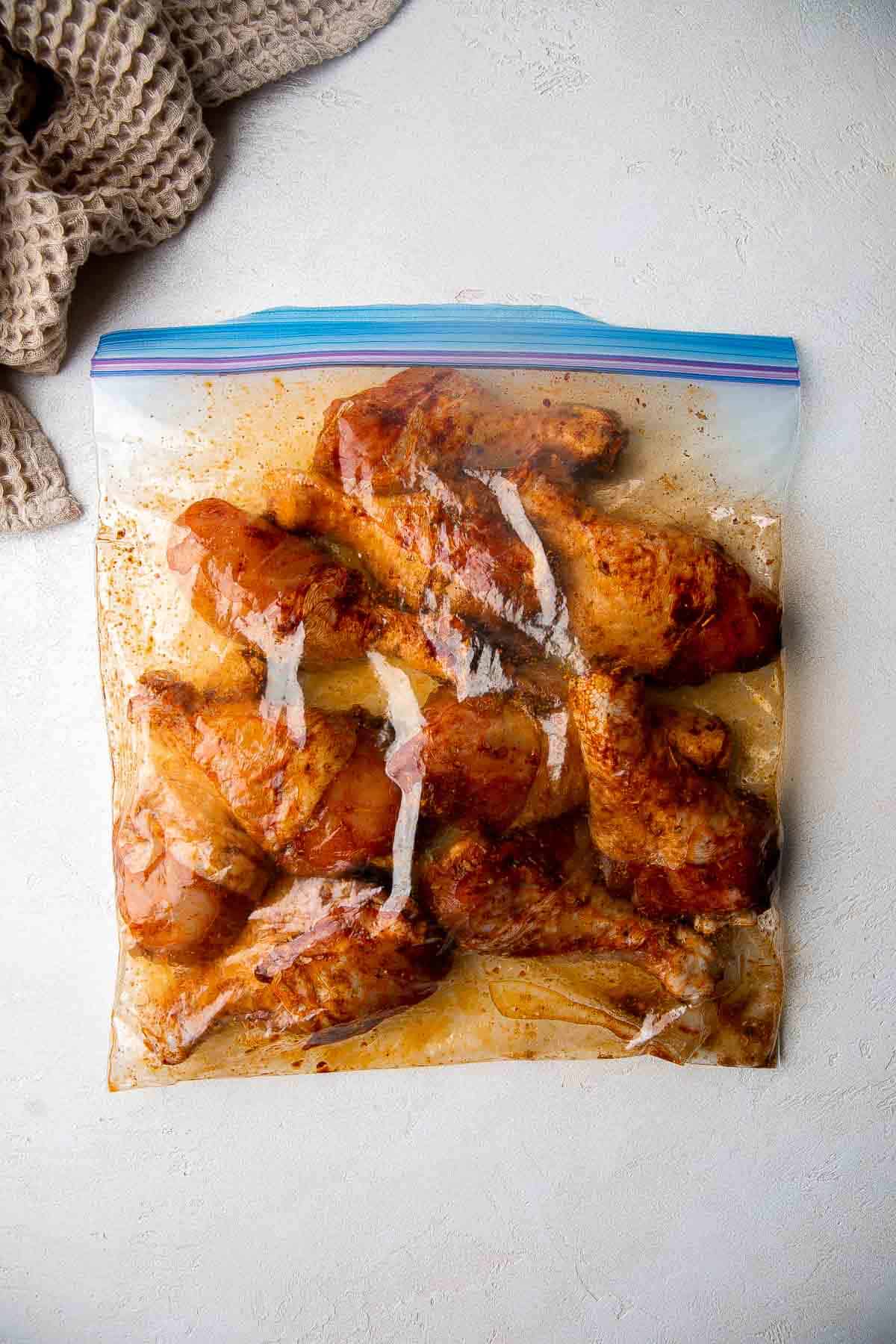 Baked Chicken Drumsticks Ahead of Thyme