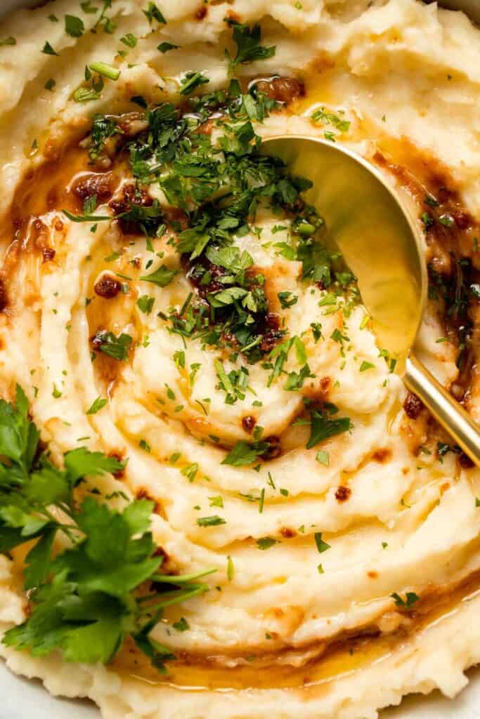 Brown Butter Mashed Potatoes Ahead Of Thyme Brown butter mashed potatoes ahead of thyme