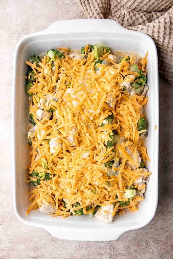 Chicken Divan is a deliciously creamy casserole made with tender chicken and cheesy broccoli, baked with breadcrumbs. It's warm and cozy comfort food. | aheadofthyme.com