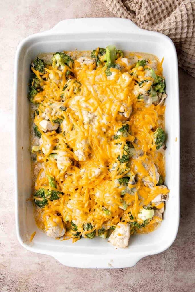 Chicken Divan is a deliciously creamy casserole made with tender chicken and cheesy broccoli, baked with breadcrumbs. It's warm and cozy comfort food. | aheadofthyme.com