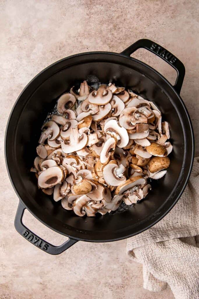 This rich, hearty Hungarian Mushroom Soup features tender, earthy mushrooms in a perfectly seasoned, creamy broth, and comes together quickly! | aheadofthyme.com