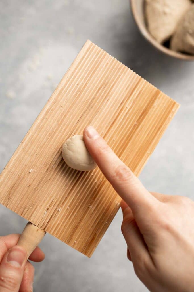 Give your Thanksgiving leftovers new life by turning them into easy and delicious homemade Leftover Mashed Potato Gnocchi! | aheadofthyme.com