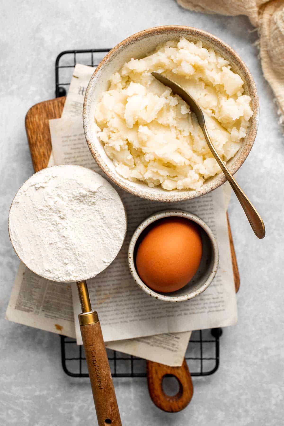 Give your Thanksgiving leftovers new life by turning them into easy and delicious homemade Leftover Mashed Potato Gnocchi! | aheadofthyme.com