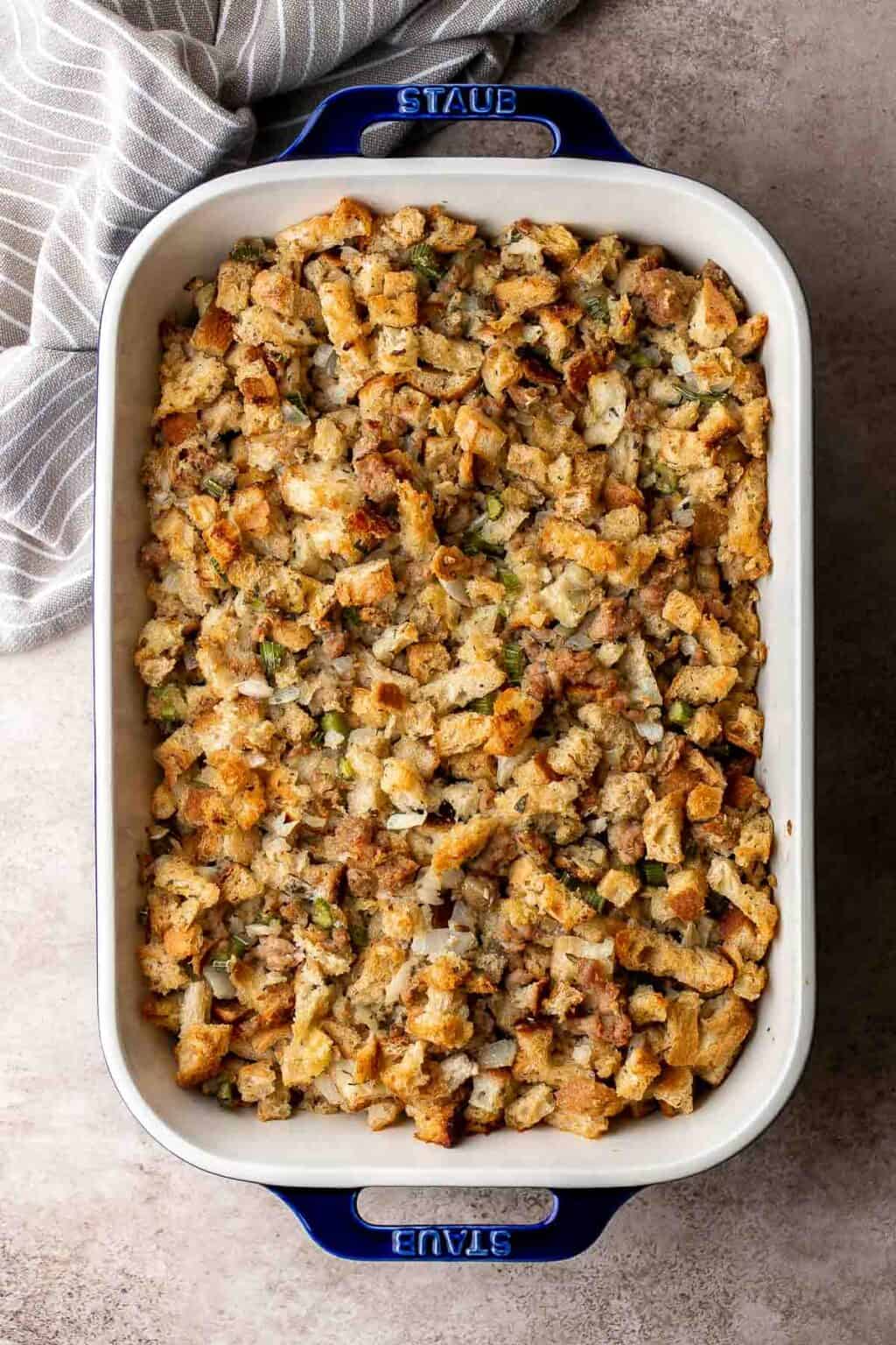 Sausage Stuffing - Ahead of Thyme