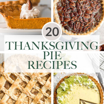 Over 20 Best Thanksgiving Pie Recipes including pumpkin pie, pecan pie, cream pies, and more to serve after an an epic holiday dinner. | aheadofthyme.com